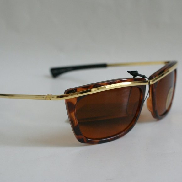TruVintage Olympian DLux I style retro sunglasses - Picture 2 of 5
